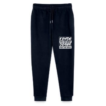 Jesus for the soul and for the body Kendo - Stanley/Stella Mini Mover Teen Organic Jogging Trousers  - navy - Front