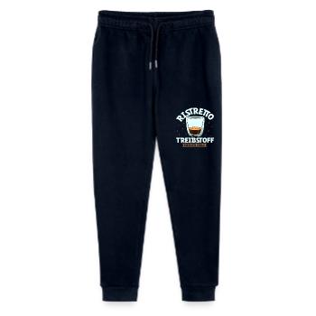 Mein Treibstoff ist Ristretto - Stanley/Stella Teenager Bio Jogginghose Mini Mover  - Navy - Vorne