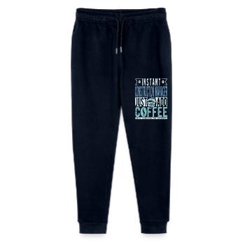 Le directeur de la construction instantanée n’a qu’à ajouter du café - Pantalon de jogging bio Mini Mover Stanley/Stella Ado  - marine - Devant
