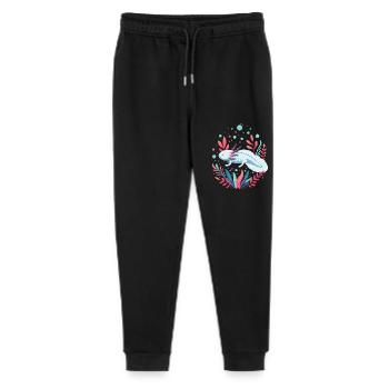 Axolotl - Stanley/Stella Mini Mover Teen Organic Jogging Trousers  - black - Front