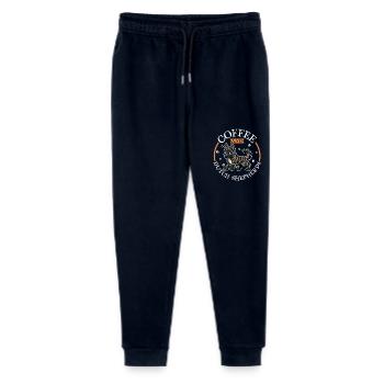 Café et Berger Hollandais - Pantalon de jogging bio Mini Mover Stanley/Stella Ado  - marine - Devant