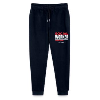 Social worker is summoned - Stanley/Stella Mini Mover Teen Organic Jogging Trousers  - navy - Front