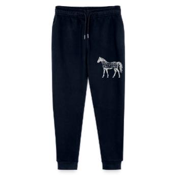 Fun design for stable care professionals - Stanley/Stella Mini Mover Teen Organic Jogging Trousers  - navy - Front