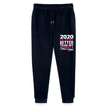 2020 Is Still Better Than My First Marriage - Stanley/Stella Mini Mover Teen Organic Jogging Trousers  - navy - Front