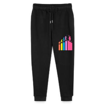 Ski Ski Holiday - Stanley/Stella Mini Mover Teen Organic Jogging Trousers  - black - Front