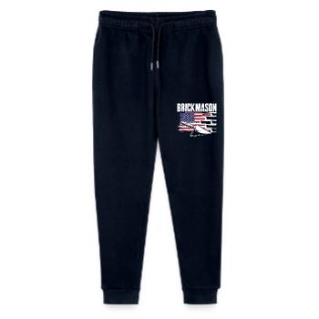 Bricklayer Bricklayer American Pride - Stanley/Stella Mini Mover Teen Organic Jogging Trousers  - navy - Front