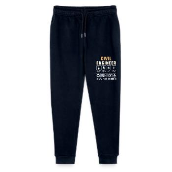 Civil Engineer Construction Site Construction Worker - Stanley/Stella Mini Mover Teen Organic Jogging Trousers  - navy - Front