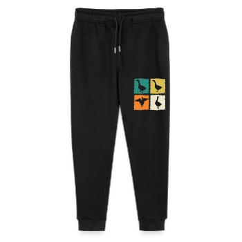 Goose - Stanley/Stella Mini Mover Teen Organic Jogging Trousers  - black - Front