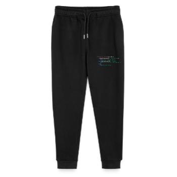 Programmer Coffee Code Computer Science Gift - Stanley/Stella Mini Mover Teen Organic Jogging Trousers  - black - Front