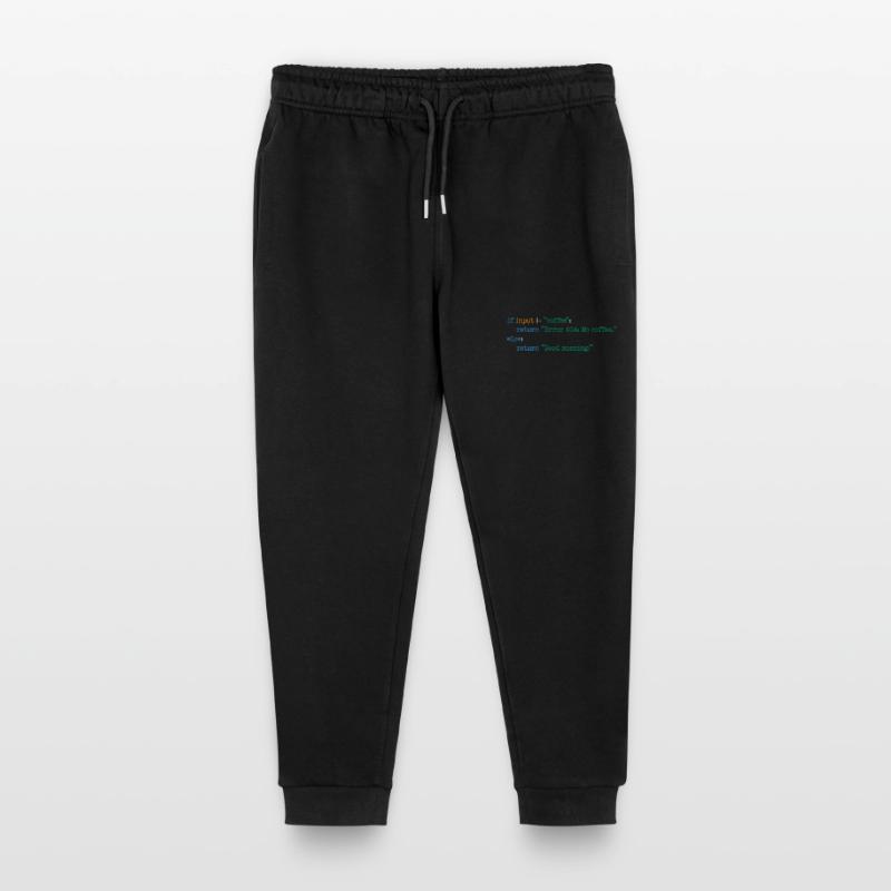 Coffee Code Programmer Computer Science Gift Stanley/Stella Mini Mover Teen Organic Jogging Trousers 