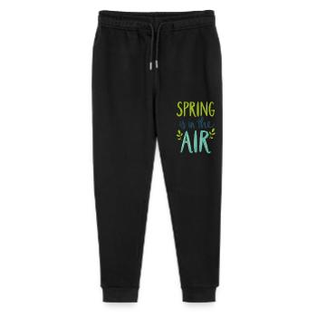Spring is in the Air - Stanley/Stella Mini Mover Teen Organic Jogging Trousers  - black - Front