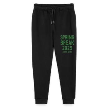 Spring Break 2025 Party Shirt - Stanley/Stella Mini Mover Teen Organic Jogging Trousers  - black - Front