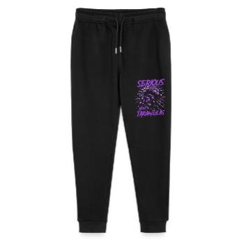 Serious About Tarantulas Pet Spider Owner - Stanley/Stella Mini Mover Teen Organic Jogging Trousers  - black - Front