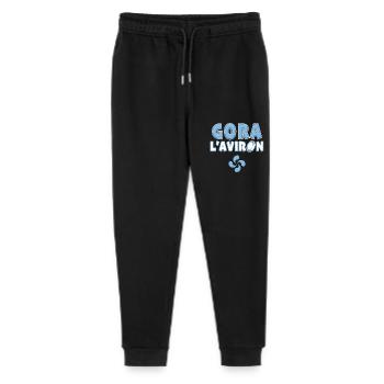 Rugby Bayonne Gora l'Aviron Supporter Homme Enfant - Stanley/Stella Mini Mover Teen Organic Jogging Trousers  - black - Front