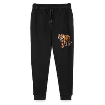 Sumatra-Tiger - Stanley/Stella Teenager Bio Jogginghose Mini Mover  - Schwarz - Vorne