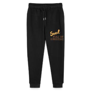 Soul full of sunshine - Stanley/Stella Mini Mover Teen Organic Jogging Trousers  - black - Front