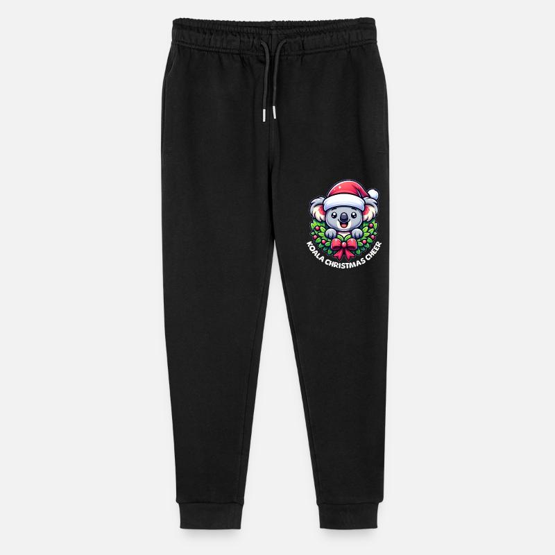 Koala de Noël - Pantalon de jogging bio Mini Mover Stanley/Stella Ado  - noir