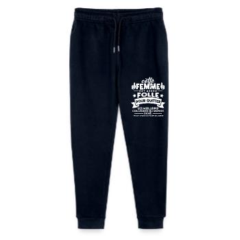Collègue femme, meilleurs collègues du monde - Pantalon de jogging bio Mini Mover Stanley/Stella Ado  - marine - Devant