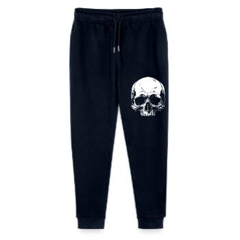 Skull - Stanley/Stella Mini Mover Teen Organic Jogging Trousers  - navy - Front