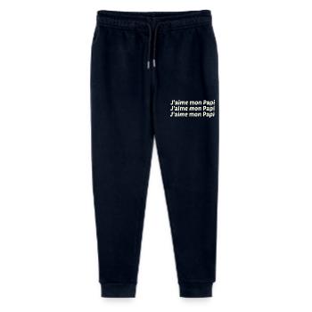 PAPI PAPA GRAND PERE HUMOUR PAPY BLAGUE - Pantalon de jogging bio Mini Mover Stanley/Stella Ado  - marine - Devant