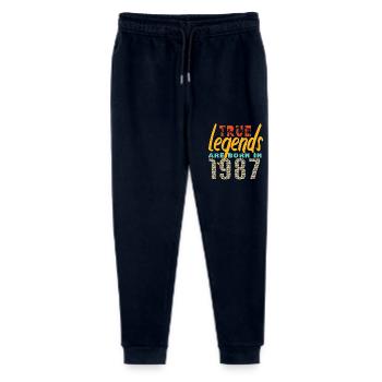 Die True Legends wurden 1987 geboren. Jahr 2025. - Stanley/Stella Teenager Bio Jogginghose Mini Mover  - Navy - Vorne