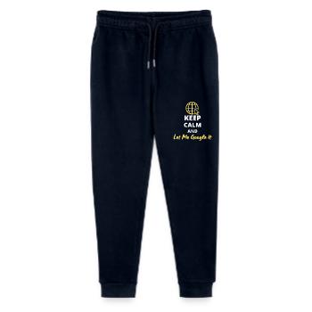 T-shirt humoristique « Keep Calm and Let Me Google - Pantalon de jogging bio Mini Mover Stanley/Stella Ado  - marine - Devant