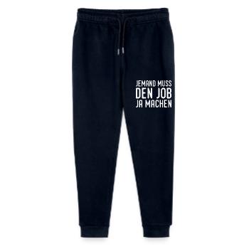 Quelqu’un doit faire le travail Drôle de dicton - Pantalon de jogging bio Mini Mover Stanley/Stella Ado  - marine - Devant