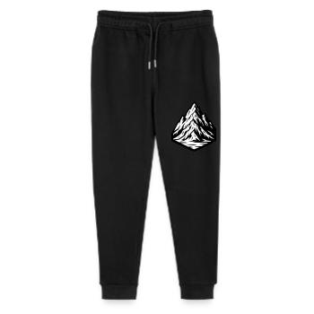 Berg Symbol - Stanley/Stella Teenager Bio Jogginghose Mini Mover  - Schwarz - Vorne