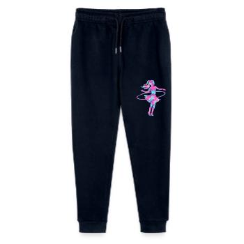 Danse Cerceau Tie Dye Danseuse Cerceau - Pantalon de jogging bio Mini Mover Stanley/Stella Ado  - marine - Devant