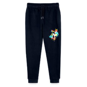 Tie Dye Rider Teenager Roller - Stanley/Stella Teenager Bio Jogginghose Mini Mover  - Navy - Vorne