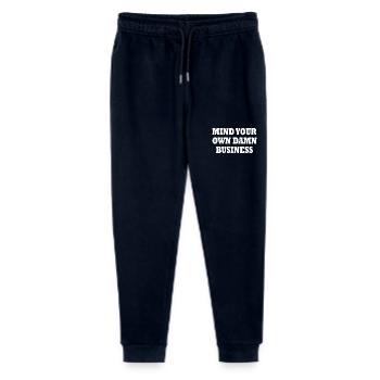 mind your own damn business - Stanley/Stella Mini Mover Teen Organic Jogging Trousers  - navy - Front