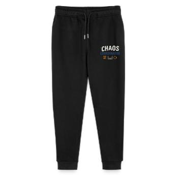 Chaos Coordinator – Lustiges Sprüche Shirt für Elt - Stanley/Stella Teenager Bio Jogginghose Mini Mover  - Schwarz - Vorne