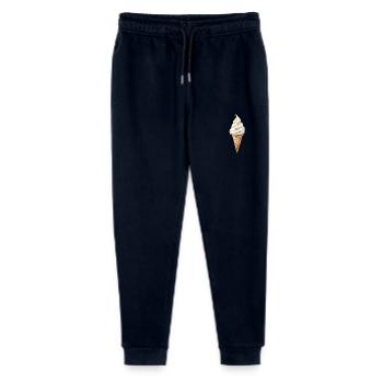 Refreshing ice cream cone summer motif - Stanley/Stella Mini Mover Teen Organic Jogging Trousers  - navy - Front