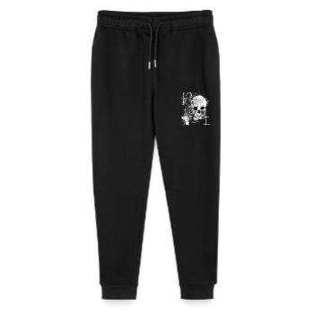 13 - Stanley/Stella Mini Mover Teen Organic Jogging Trousers  - black - Front