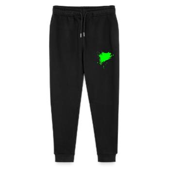 Teinture Brosse Couleur Vert clair Vert clair - Pantalon de jogging bio Mini Mover Stanley/Stella Ado  - noir - Devant
