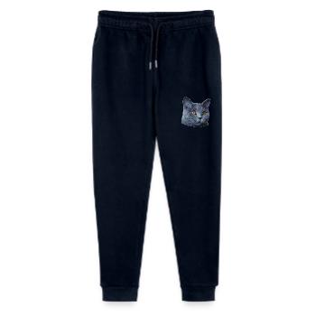 Katzenkopf Poster - Stanley/Stella Teenager Bio Jogginghose Mini Mover  - Navy - Vorne