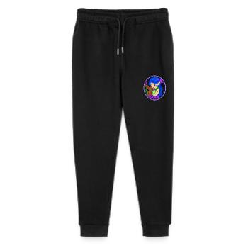 Elf with Rabbit - Stanley/Stella Mini Mover Teen Organic Jogging Trousers  - black - Front