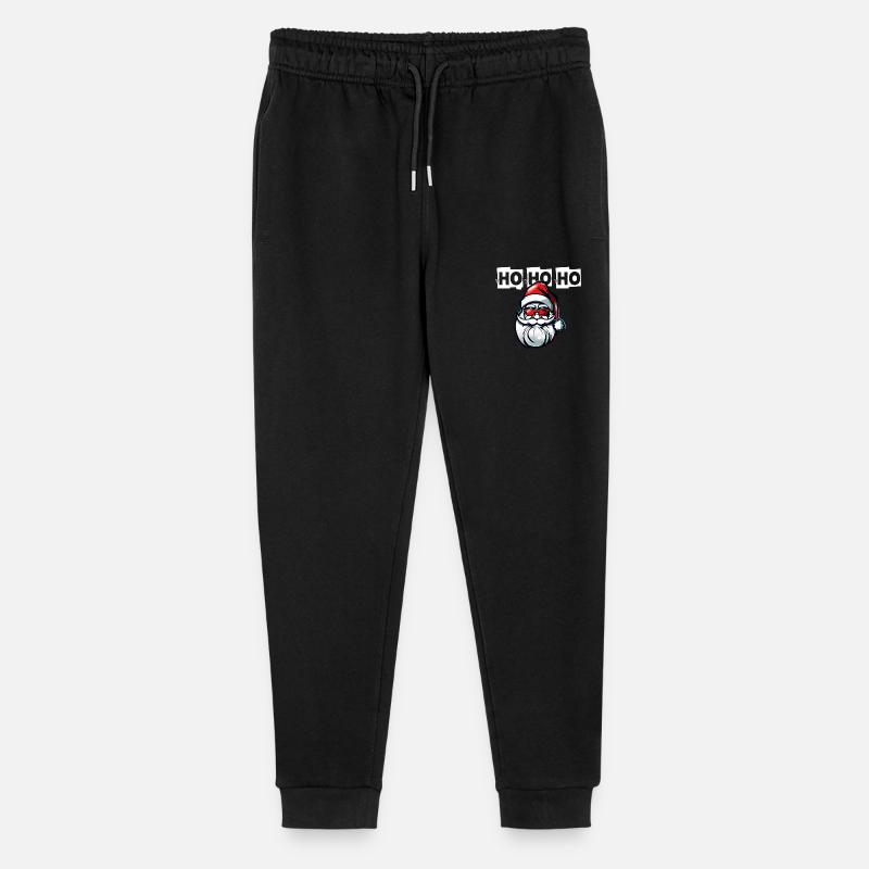 HO HO HO Père Noël Noël Saint-Nicolas - Pantalon de jogging bio Mini Mover Stanley/Stella Ado - noir