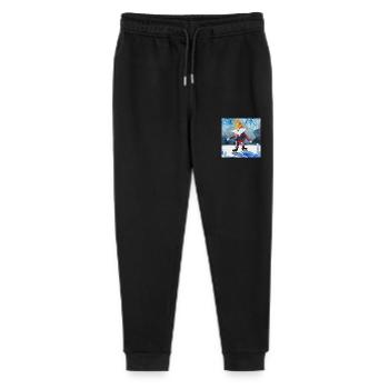 Die Wunder des Winters - Stanley/Stella Teenager Bio Jogginghose Mini Mover  - Schwarz - Vorne