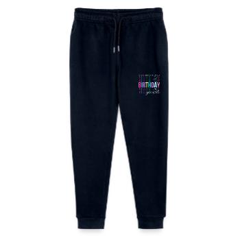 Geburtstagskind - Geschenkidee zum Geburtstag - Stanley/Stella Teenager Bio Jogginghose Mini Mover  - Navy - Vorne