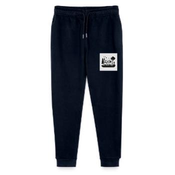 Camping – adventure in the open air! - Stanley/Stella Mini Mover Teen Organic Jogging Trousers  - navy - Front