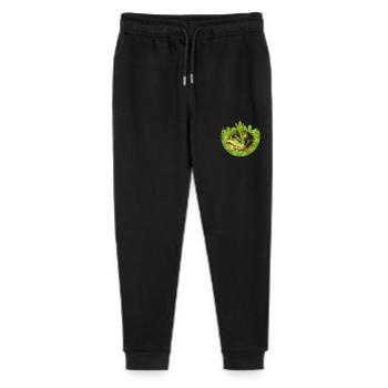 Grenouille Roi Prince Rainette - Pantalon de jogging bio Mini Mover Stanley/Stella Ado  - noir - Devant
