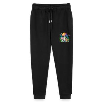 Fantasy-Pilz - Stanley/Stella Teenager Bio Jogginghose Mini Mover  - Schwarz - Vorne