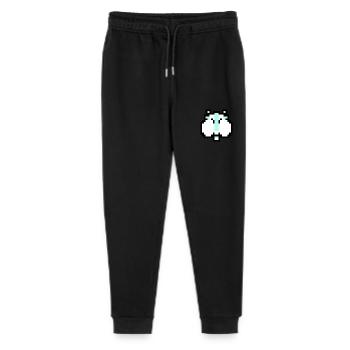 Cloud cat - Stanley/Stella Teenager Bio Jogginghose Mini Mover  - Schwarz - Vorne