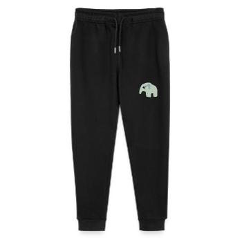 Kawaii Chibi Kawaii Elephant Kawaii Kids Manga - Stanley/Stella Mini Mover Teen Organic Jogging Trousers  - black - Front