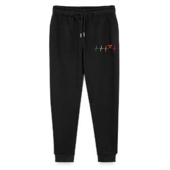 Fléchettes heartbeat joueur de fléchettes - Pantalon de jogging bio Mini Mover Stanley/Stella Ado  - noir - Devant