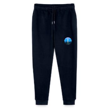 Forêt Nature Lune Phase Lune Mystique - Pantalon de jogging bio Mini Mover Stanley/Stella Ado  - marine - Devant