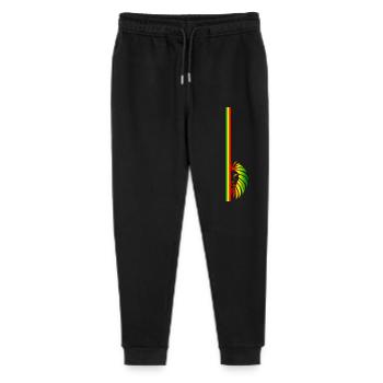 Reggae Lion - Stanley/Stella Teenager Bio Jogginghose Mini Mover  - Schwarz - Vorne