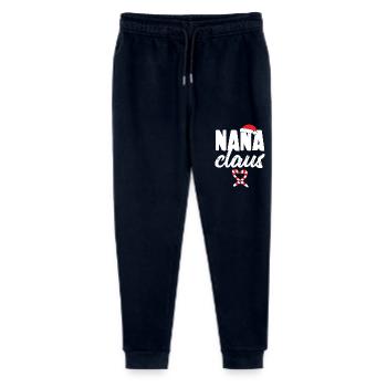Nana Claus Funny Christmas Holiday Gifts - Stanley/Stella Mini Mover Teen Organic Jogging Trousers  - navy - Front