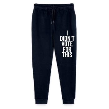 Je n’ai pas voté pour ça - Pantalon de jogging bio Mini Mover Stanley/Stella Ado  - marine - Devant